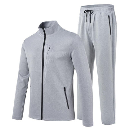 Mofiz Mens Tracksuit Jogging Warm up Full Zip Runningsweatsuit Comfortable Outfits Casual Athletic Pants Full Zip Jacket 2 Piece