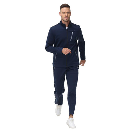 Mofiz Mens Tracksuit Jogging Warm up Full Zip Runningsweatsuit Comfortable Outfits Casual Athletic Pants Full Zip Jacket 2 Piece
