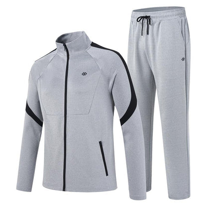 Mofiz Mens Tracksuit Jogging Warm up Full Zip Runningsweatsuit Comfortable Outfits Casual Athletic Pants Full Zip Jacket 2 Piece